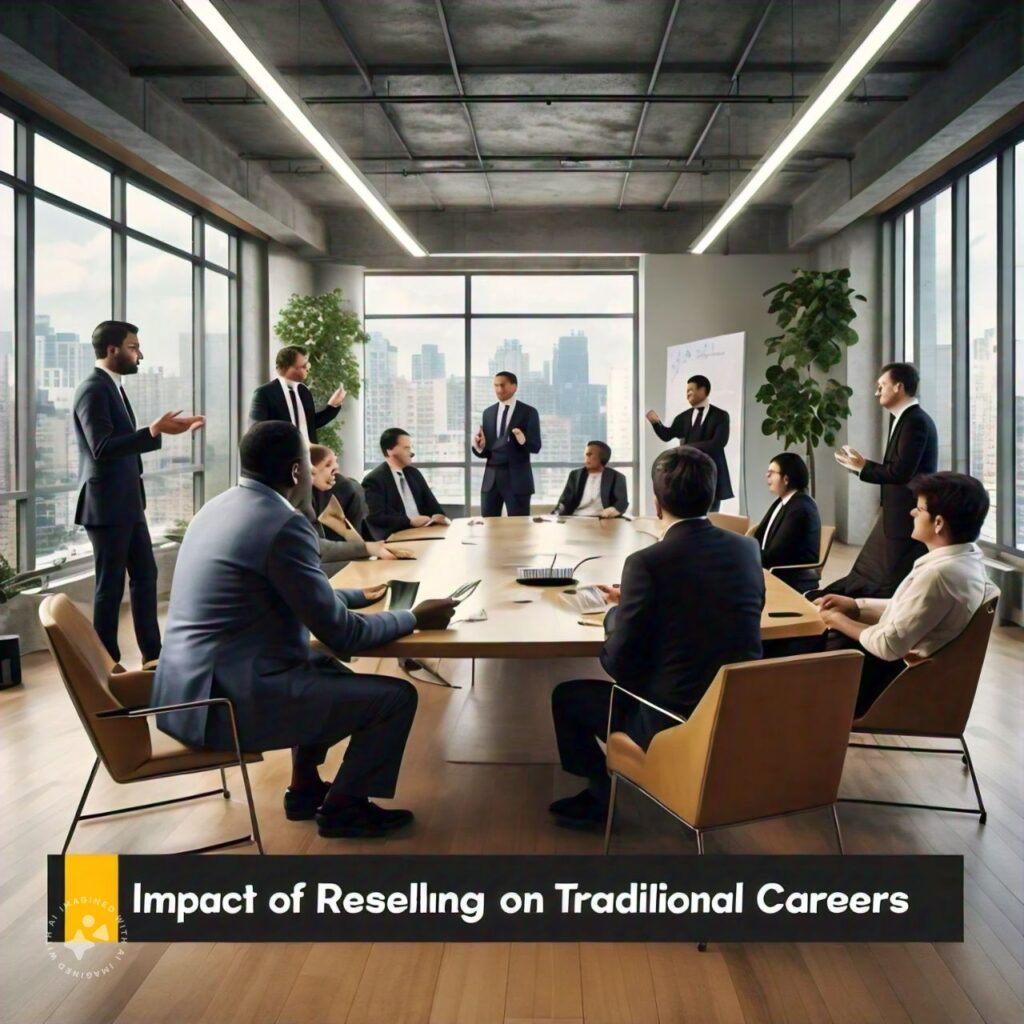 Impact of Reselling on Traditional Careers